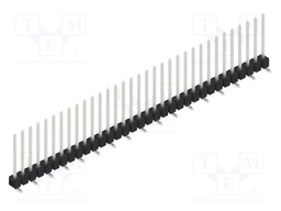 Connector: pin strips; pin header; male; PIN: 33; 2.54mm; SMT; 1x33