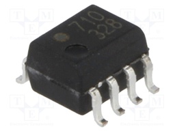 Optocoupler; SMD; Channels: 1; Out: CMOS; 3.75kV; 12.5Mbps; 20kV/μs