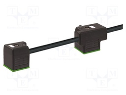 Connection lead; Type: A; PIN: 2; Contacts ph: 18mm; 24VDC; Len: 2m