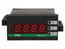 LCD display; 9÷30VAC; 9÷30VDC; panel; IP20; -10÷40°C; Modbus RTU