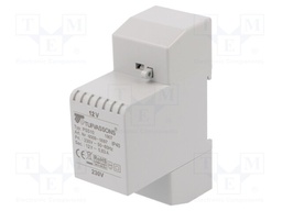 Transformer: mains; 10VA; 230VAC; 12V; Leads: terminal block; IP30