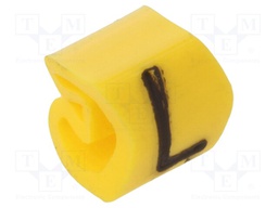 Markers for cables and wires; 1.3÷3mm; PVC; -30÷80°C; leaded