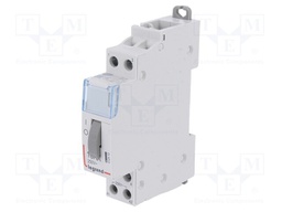Relay: installation; bistable; NO x2; Ucoil: 230VAC; 17.8x94x69mm