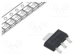 Triac; 800V; 4A; SOT223; Igt: 5mA; Ufmax: 1.7V