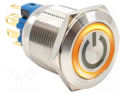 Switch: vandal resistant; Pos: 2; SPST NC + NO; 2A/48VDC; IP65