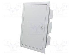 Enclosure: for modular components; IP40; white; No.of mod: 12