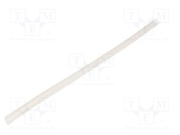 Heat shrink sleeve; thin walled,flexible; 2: 1; 6.4mm; -55÷135°C