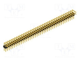 Connector: pin strips; pin header; male; PIN: 80; 2mm; THT; 2x40