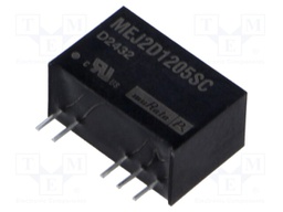 Converter: DC/DC; 2W; Uin: 10.8÷13.2V; Uout: 5VDC; Uout2: -5VDC; SIP