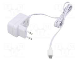 Power supply: switching; mains,plug; 5VDC; 1A; 5W; Plug: EU; 73.77%