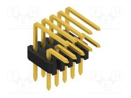 Connector: pin strips; pin header; male; PIN: 10; 1.27mm; THT; 2x5