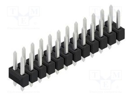 Connector: pin strips; pin header; male; PIN: 24; 2.54mm; THT; 2x12