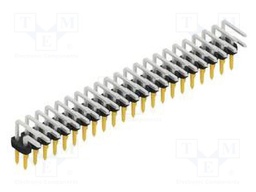 Connector: pin strips; pin header; male; PIN: 44; 2mm; THT; 2x22