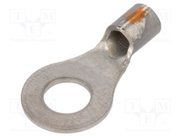 Ring terminal; M6; 2.62÷6.64mm2; crimped; for cable; unplated