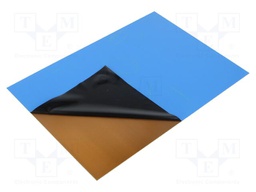 Laminate; FR4,epoxy resin; 0.5mm; L: 233mm; W: 160mm