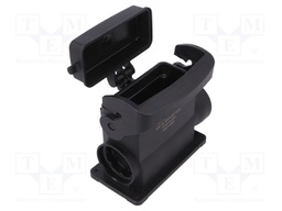 Enclosure: for rectangular connectors; Han Eco B; size 16B; M40