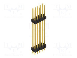 Connector: pin strips; pin header; male; PIN: 10; 2.54mm; THT; 2x5