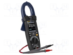 Meter: multifunction; digital,pincers type; Øcable: 45mm; 0÷60MΩ