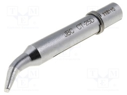 Tip; bent chisel; 3x1.8mm; for  JBC-55N230 soldering iron