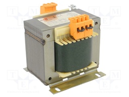 Transformer: mains; 320VA; 230VAC,400VAC; 115V,230V; screw type