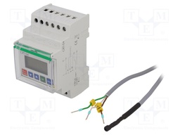 Module: regulator; temperature; SPDT,relay; DIN; 16A; 0÷60°C; 1.5VA