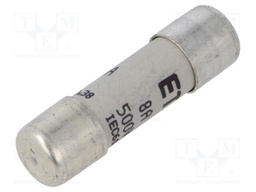 Fuse: fuse; gG; 8A; 500VAC; cylindrical; 10.3x38mm