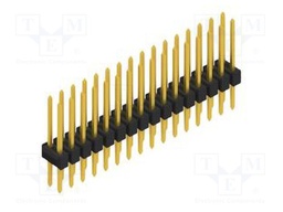Connector: pin strips; pin header; male; PIN: 32; 2.54mm; THT; 2x16