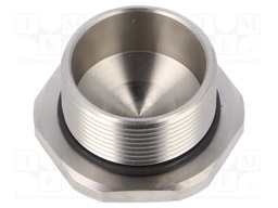 Stopper; M12; IP68; Mat: stainless steel; Conform to: ATEX Ex