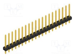 Connector: pin strips; pin header; male; PIN: 20; 2.54mm; THT; 1x20