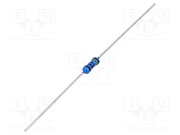 Resistor: metal film; THT; 1.47kΩ; 250mW; ±1%; Ø2.5x6.8mm; axial