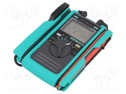Digital multimeter; LCD,bargraph; VDC: 600mV,6V,60V,600V; 10MΩ/V