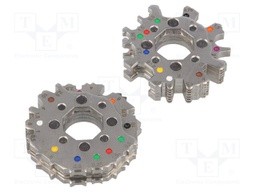 Crimping jaws; insulated connectors,insulated terminals