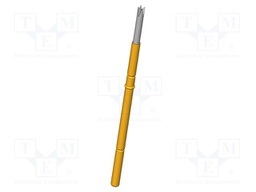 Test needle; Operational spring compression: 4mm; 5A; Ø: 1.3mm