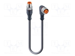 Cable: for sensors/automation; PIN: 4; 5m; Indication: LED