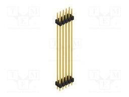 Connector: pin strips; pin header; male; PIN: 10; 2.54mm; THT; 2x5