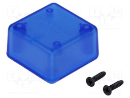 Enclosure: multipurpose; X: 35mm; Y: 35mm; Z: 20mm; 1551; ABS; blue