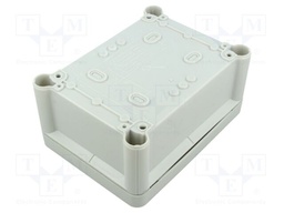 Enclosure: junction box; X: 130mm; Y: 175mm; Z: 81mm; wall mount
