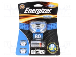 Torch: LED headtorch; 7h; 80lm; Colour: blue; Series: HEADLIGHT