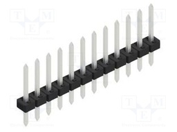 Connector: pin strips; pin header; male; PIN: 12; 2mm; THT; 1x12