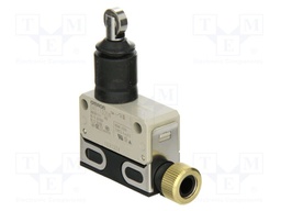 Limit switch; plunger with metal roller Ø11mm; NO + NC; 10A