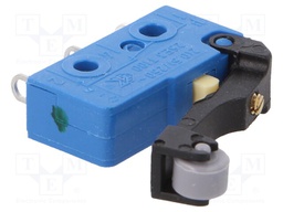 Microswitch SNAP ACTION; with lever (with roller); SPDT; Pos: 2