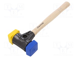 Hammer; 611g; Handle mat: wood (hikory); Size: 40 x 40mm; W: 110mm