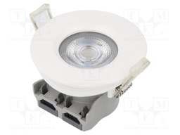 Lamp: LED spotlight; 220/240VAC; 5W; neutral white; 36Ā°; 4000K