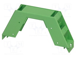 Upper housing; green; ME 22,5; X: 22.6mm; Y: 99mm; Z: 45.85mm