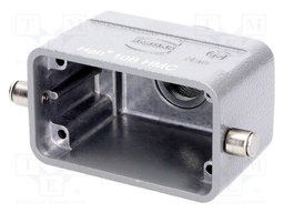 Enclosure: for Han connectors; Han HMC; size 10B; for cable; M20