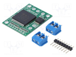 DC-motor driver; VNH2SP30; 20kHz; PWM; 14A; 5.5÷16V; Channels: 1