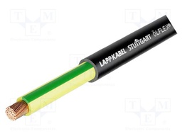 Wire; ÖLFLEX® CLASSIC 128 H BK SC; 1G35mm2; unshielded; Cu; black