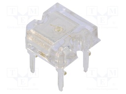 LED Super Flux; 7.62x7.62mm; green; 2180÷3000mcd; 180°; 2.9÷3.6V