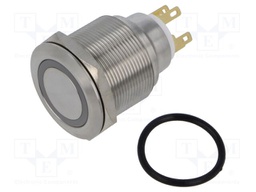 Switch: vandal resistant; Pos: 2; SPDT; 3A/220VAC; 5A/24VDC; IP65