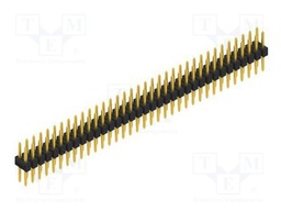 Connector: pin strips; pin header; male; PIN: 70; 2.54mm; THT; 2x35